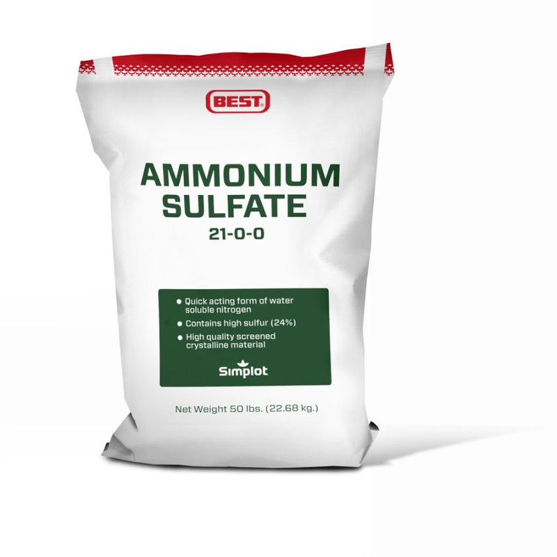 Best Ammonium Sulfate Fertilizer 21-0-0, 50 lb