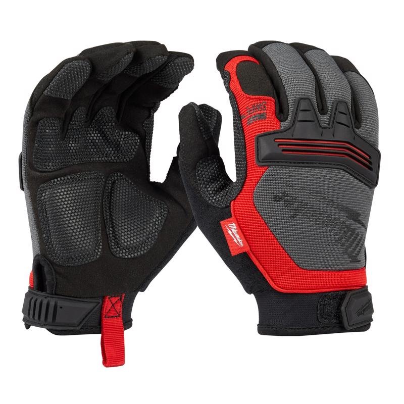 Milwaukee Demolition Work Gloves Black/Red L 1 pair