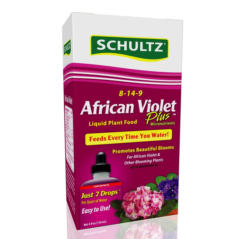 Schultz African Violet Plus Liquid Plant Food 4 oz.
