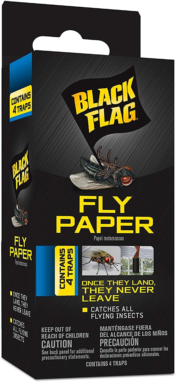 Black Flag Fly Paper 4 Pack 24ea