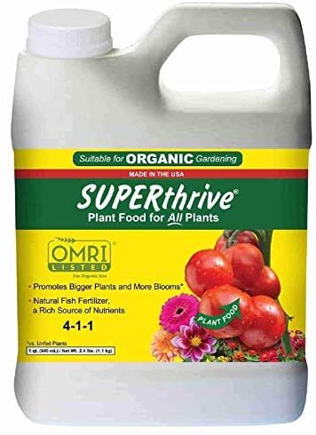 Superthrive Plant Food 4-1-1 Organic 32oz