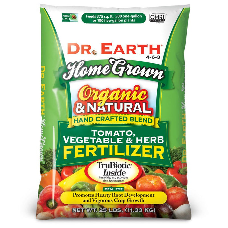 Dr. Earth Tomato, Vegetable & Herb Fertilizer - 25 Lb. Bag