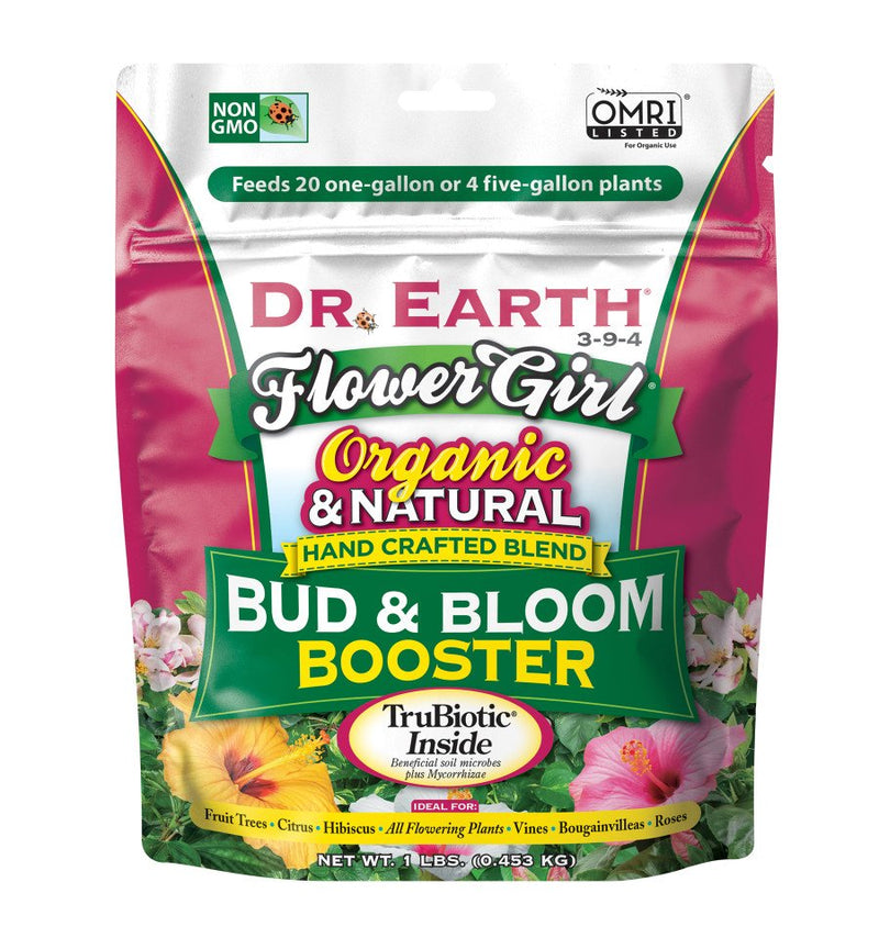Dr. Earth Bud & Bloom Booster 3-9-4, 1 Lb. Bag