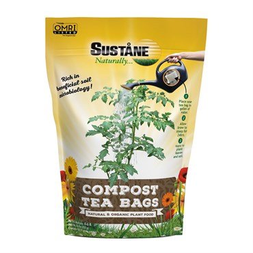 Sustane 3-5-3 Compost Tea Bag, 12ct, 21gm