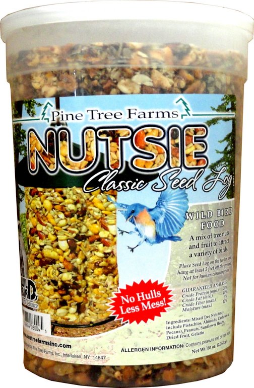 Pine Tree Nutsie Classic Seed Log 40oz