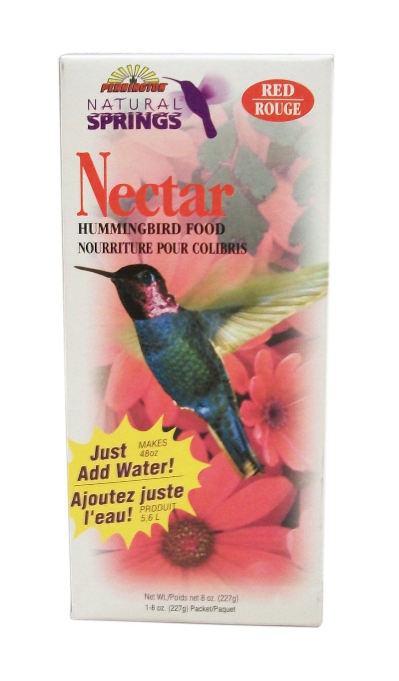 Pennington Natural Springs Nectar Hummingbird Food Powder Red 8oz