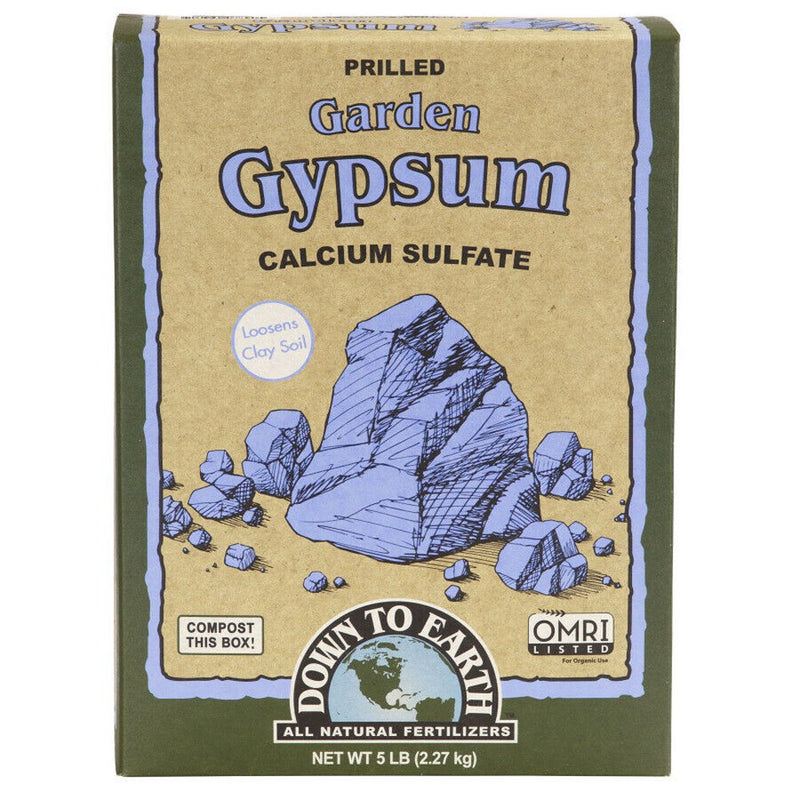 Down To Earth Garden Gypsum 5 lb