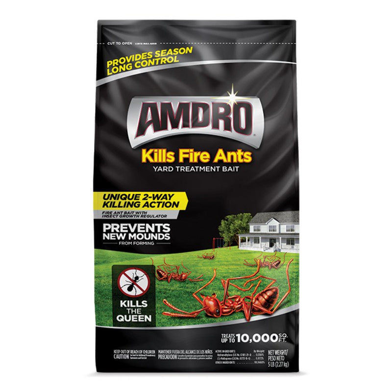 Amdro Yard Treatment Bait Kills Fire Ants Granules, 5 lb