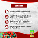 Grow More Tomato Food Water Soluble Fertilizer 18-18-21, 1.5 Lb