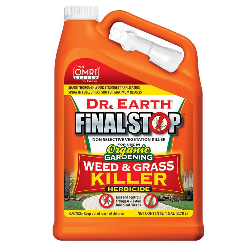 Dr. Earth Final Stop Weed & Grass Killer Spray Herbicide 1 Gal