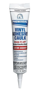 DAP Phenoseal Clear Vinyl Adhesive Caulk 5.5 oz