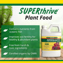 Superthrive Plant Food 4-1-1 Organic 32oz