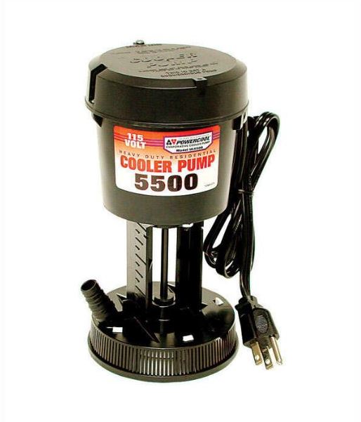 Dial Plastic Black Evaporative Cooler Pump