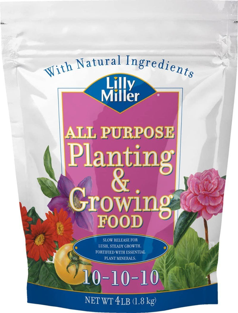 Lilly Miller All Purpose Planting & Growing Fertilizer Bag 10-10-10 12 4lb