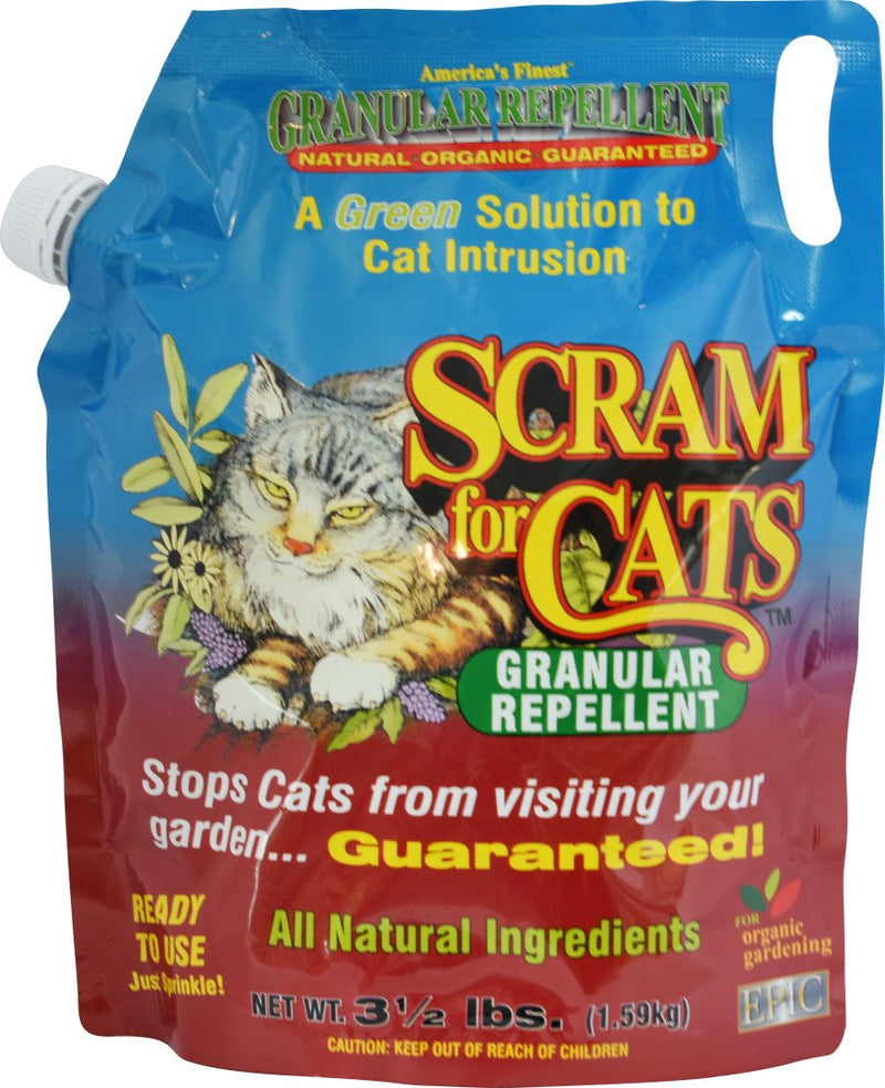 Enviro Scram For Cats Granular Repellent Quarter Pallet Display 3.5 lb