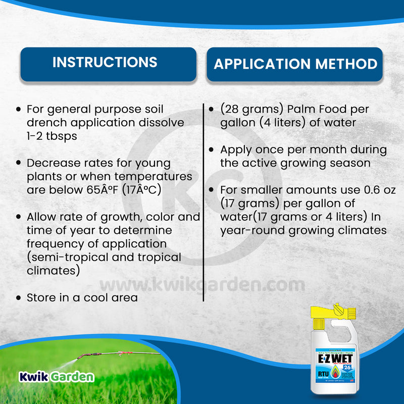 Grow More EZ Wet Soil Penetrant 26 Organic Ready To Spray 32oz