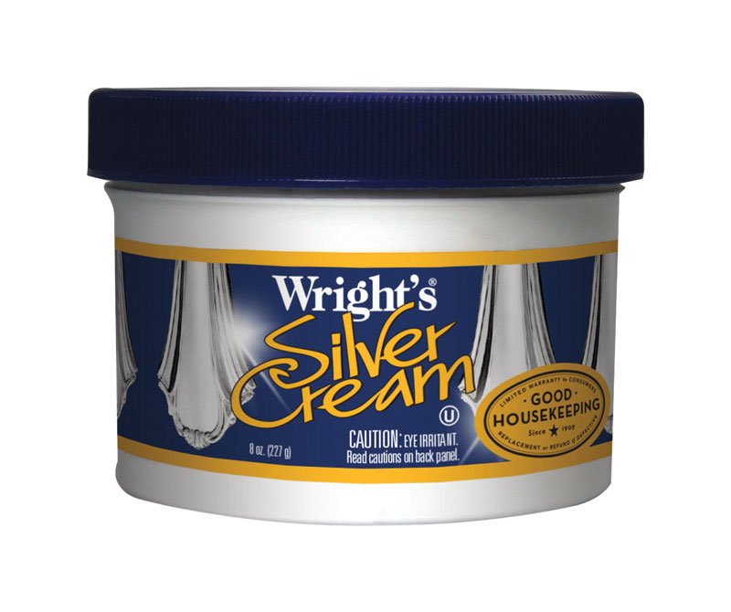 Wright's Mild Scent Silver Polish 8 oz Cream