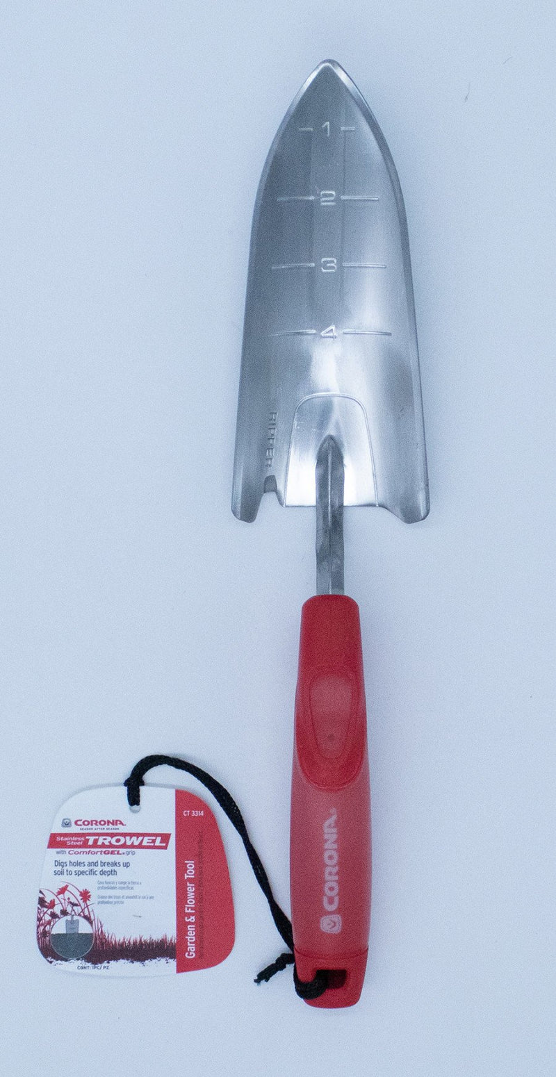 corona garden trowel Corona Stainless Steel ComfortGEL Trowel