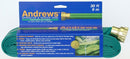 Andrews Two Tube Sprinkler Hose Green, 30 ft