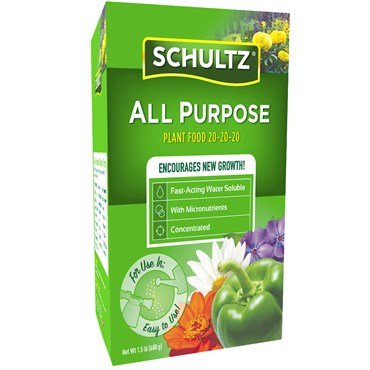 Schultz All-Purpose WSF Plant Food 20-20-20 - 1.5lb - Concentrate