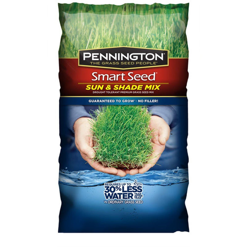 Pennington Smart Seed Sun & Shade Mix Grass Seed Powder Coated 3lb