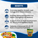 Grow More All Seasons Plant Food Soluble 20-20-20 Bag 5lb