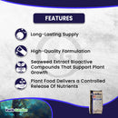 Grow More Sea Grow Flower & Bloom Water Soluble Seaweed Plant Food 4-26-26, 25 Lb