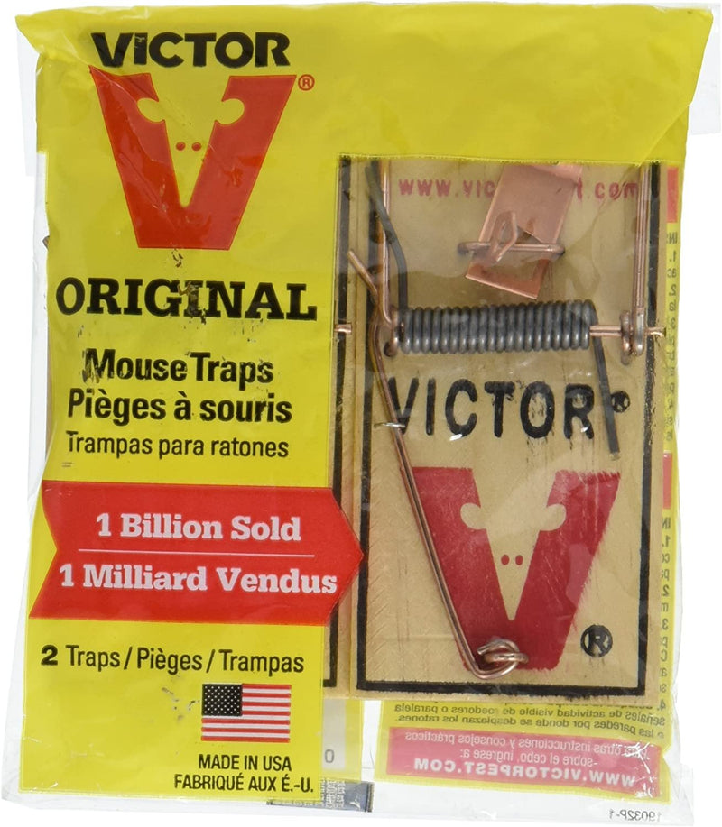 Victor Metal Pedal Mouse Trap 2 Pack