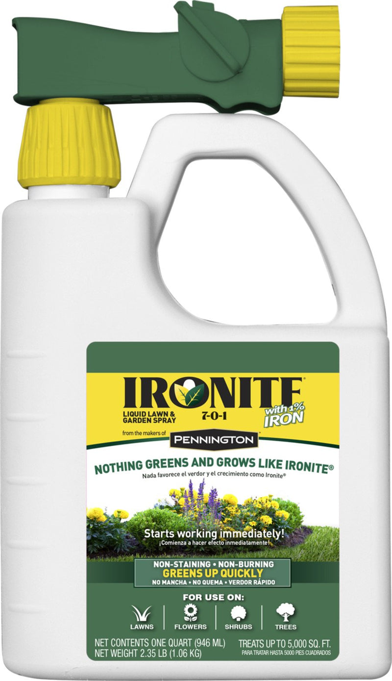 Ironite Plus Liquid Lawn & Garden Ready To Spray 7-0-1, 32 oz