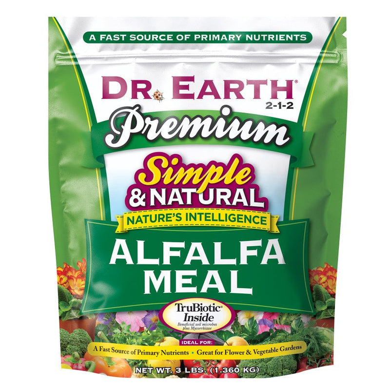 Dr. Earth Premium Alfalfa Meal 2-1-2, 3 Lb