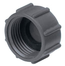 Gilmour Hose Cap Poly Black 2 Pk