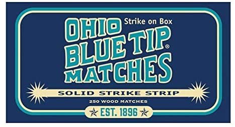 Diamond Ohio Blue Tip Matches, 1pk, 250 ct