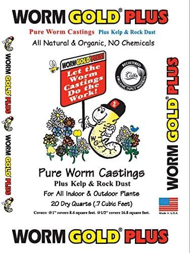 Worm Gold Plus Pure Worm Castings - 20qt