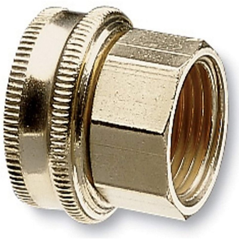 Nelson 3/4" Female Hose to 3/4" Female Pipe Brass Connector with Swivel Connect
