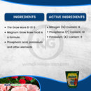 Grow More Magnum Rose Food Water Soluble Fertilizer Concentrate 8-10-8 4.5lb