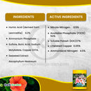 Grow More Hawaiian Bud & Bloom Water Soluble Fertilizer Concentrate 5-50-17, 5 Lb