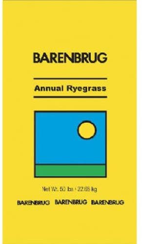 Barenbrug Oregon Grown Annual Ryegrass Partial Shade/Sun Grass Seed 50 lb