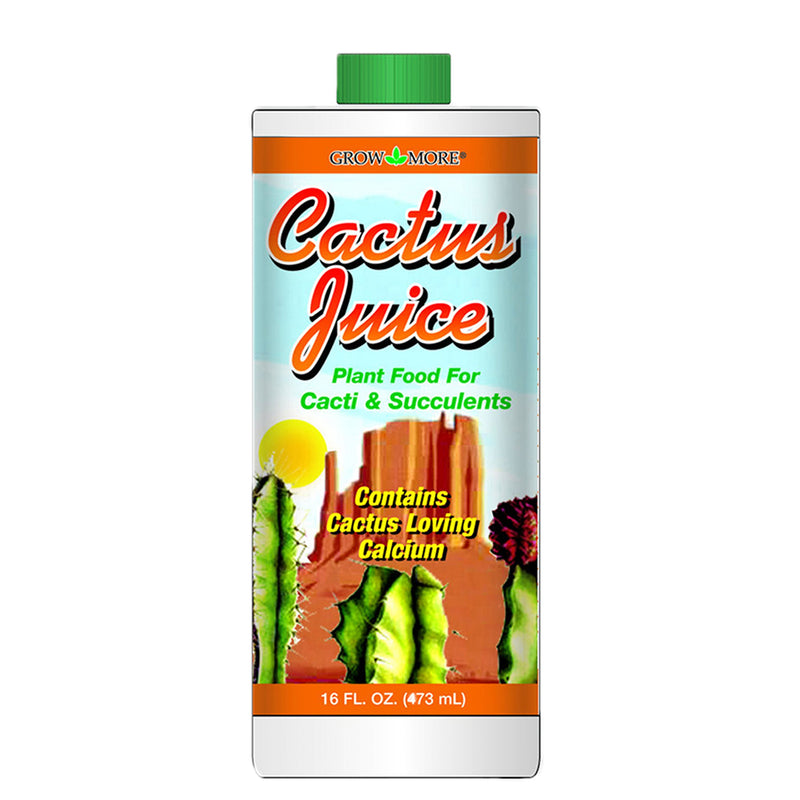 Grow More Cactus Juice Plant Food Fertilizer 1-7-6 16oz