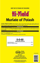 Hi-Yield Muriate of Potash 0-0-60 - 4lb