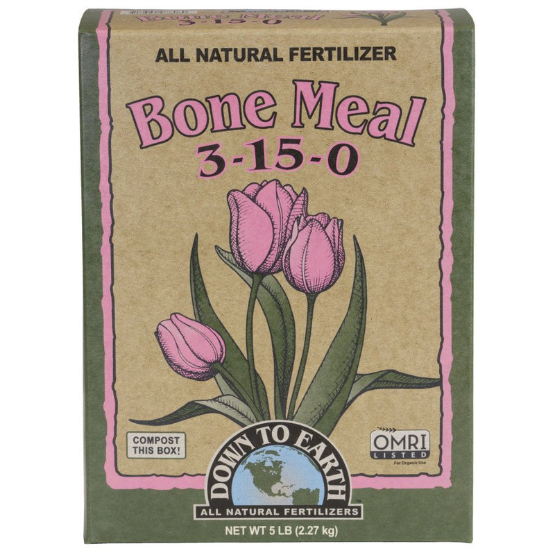 Down To Earth Bone Meal Natural Fertilizer 3-15-0 5lb