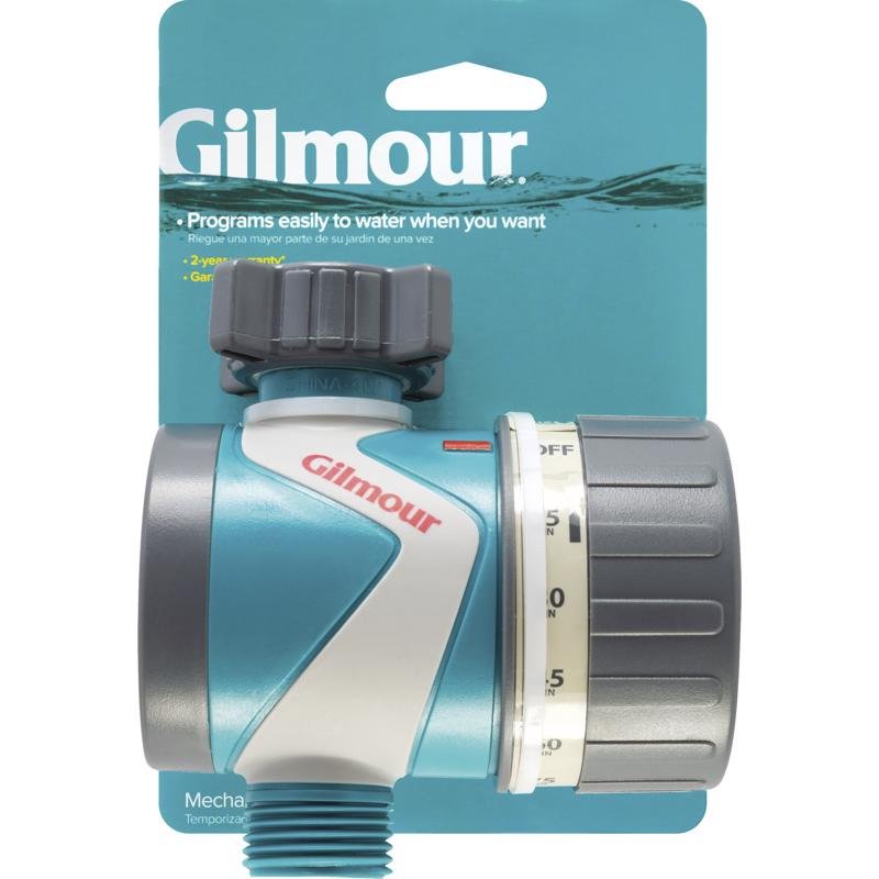 Gilmour Mechanical Single Outlet Watering Timer with Auto Shut-Off