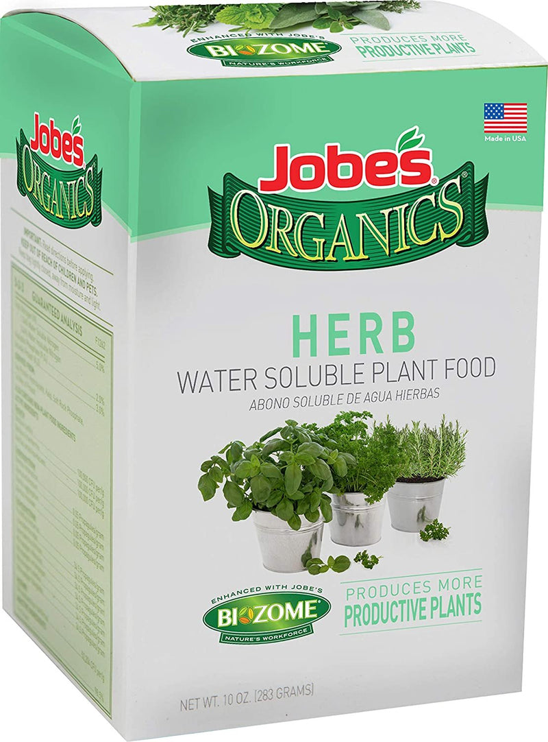 organic water soluble plant fertilizer Jobe's Organics All Purpose Water Soluble Plant Food Fertilizer 10Oz