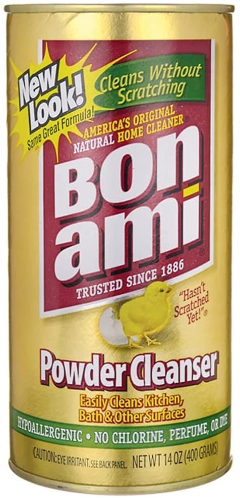 Bon Ami No Scent Cleaner Powder 14 oz