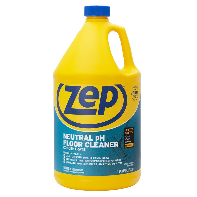 Zep No Scent Floor Cleaner Liquid 128 oz