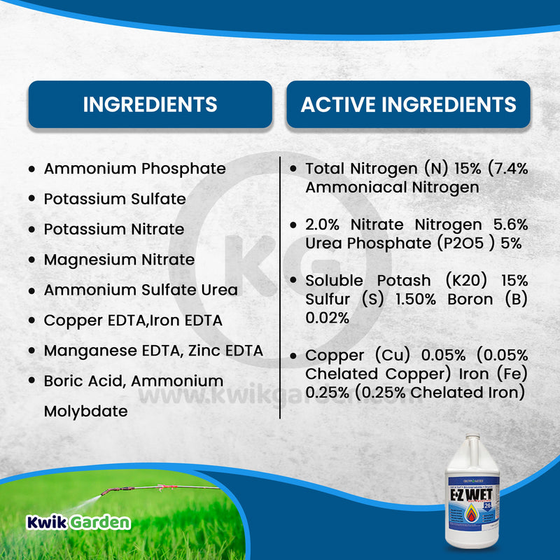 Grow More EZ Wet Soil Penetrate 1gal