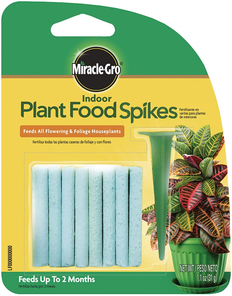 Miracle-Gro Indoor Plant Food Spikes,1.1oz