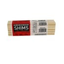 Nelson Wood Shims 1.5 in. W X 8 in. L Wood Shim 12 pk