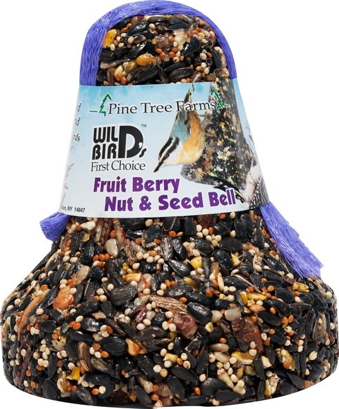 Pine Tree Fruit Berry Nut & Seed Bell 16oz