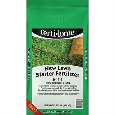 Fertilome New Lawn Starter Fertilizer 9-13-7 - 20lb