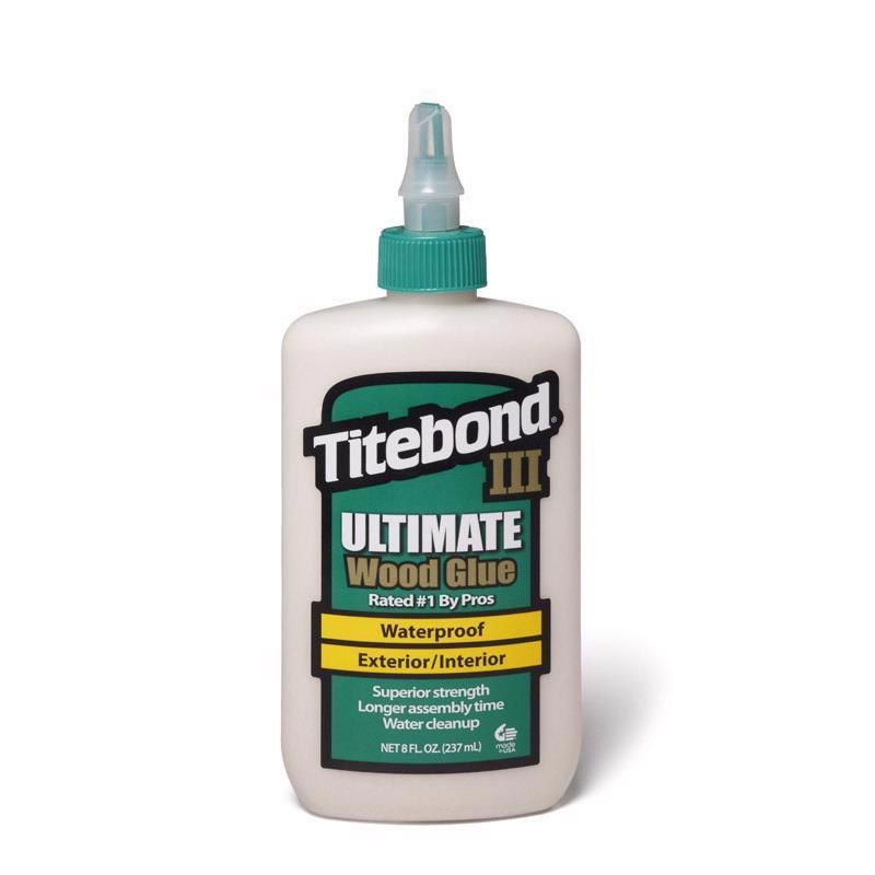 Titebond III Ultimate Tan Wood Glue 8 oz